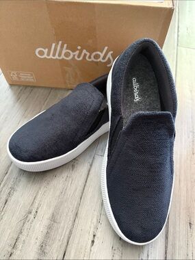 allbirds Women’s Lounger Lift Loafers - Dark Grey Blizzard - New in Box